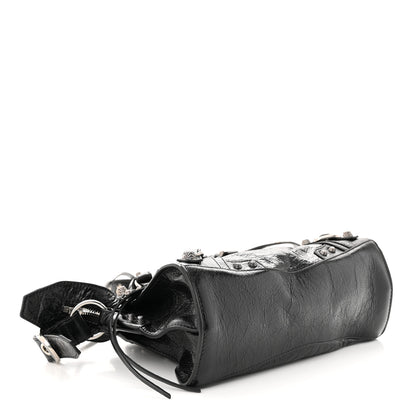 Balenciaga Agneau Arena Neo Cagole Handbag XS Black 4 of 10