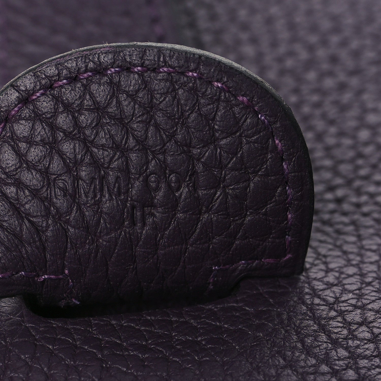 Hermes Togo Evelyne III TGM Raisin 6 of 9