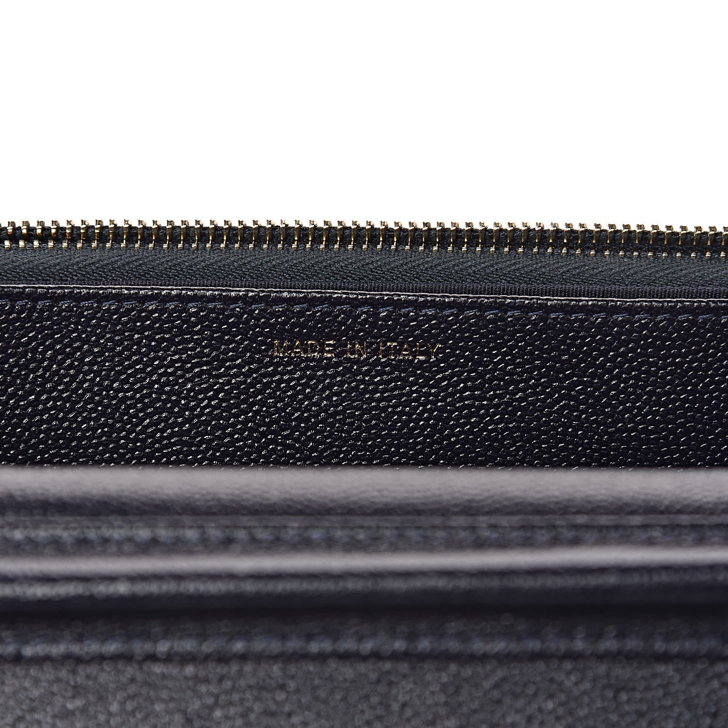 Chanel Caviar Quilted Golden Class Wallet On Chain WOC Navy 7 of 12