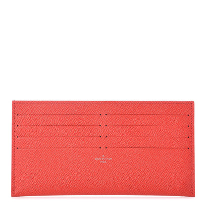 Louis Vuitton Calfskin Felicie Card Holder Insert Cherry 1 of 6