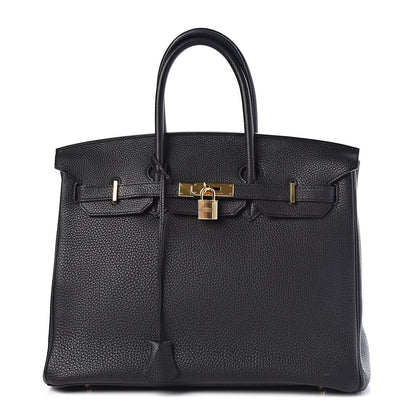Hermes Togo Birkin 35 Black 1 of 14