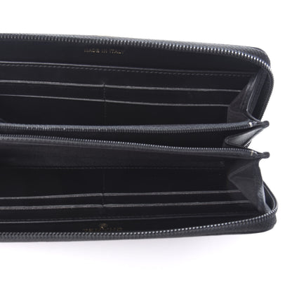 Chanel Caviar Quilted Boy Long Zip Around Wallet Black 5 of 7