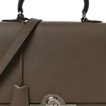 Moynat Taurillon Blush Rejane PM Taupe 7 of 9