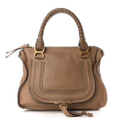 Chloe Calfskin Medium Marcie Satchel Nut 1 of 10