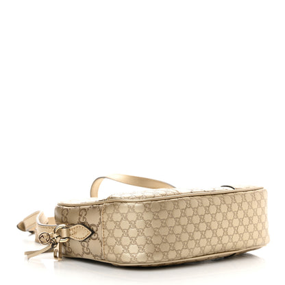 Gucci Guccissima Mini Bree Messenger Bag Gold 4 of 13
