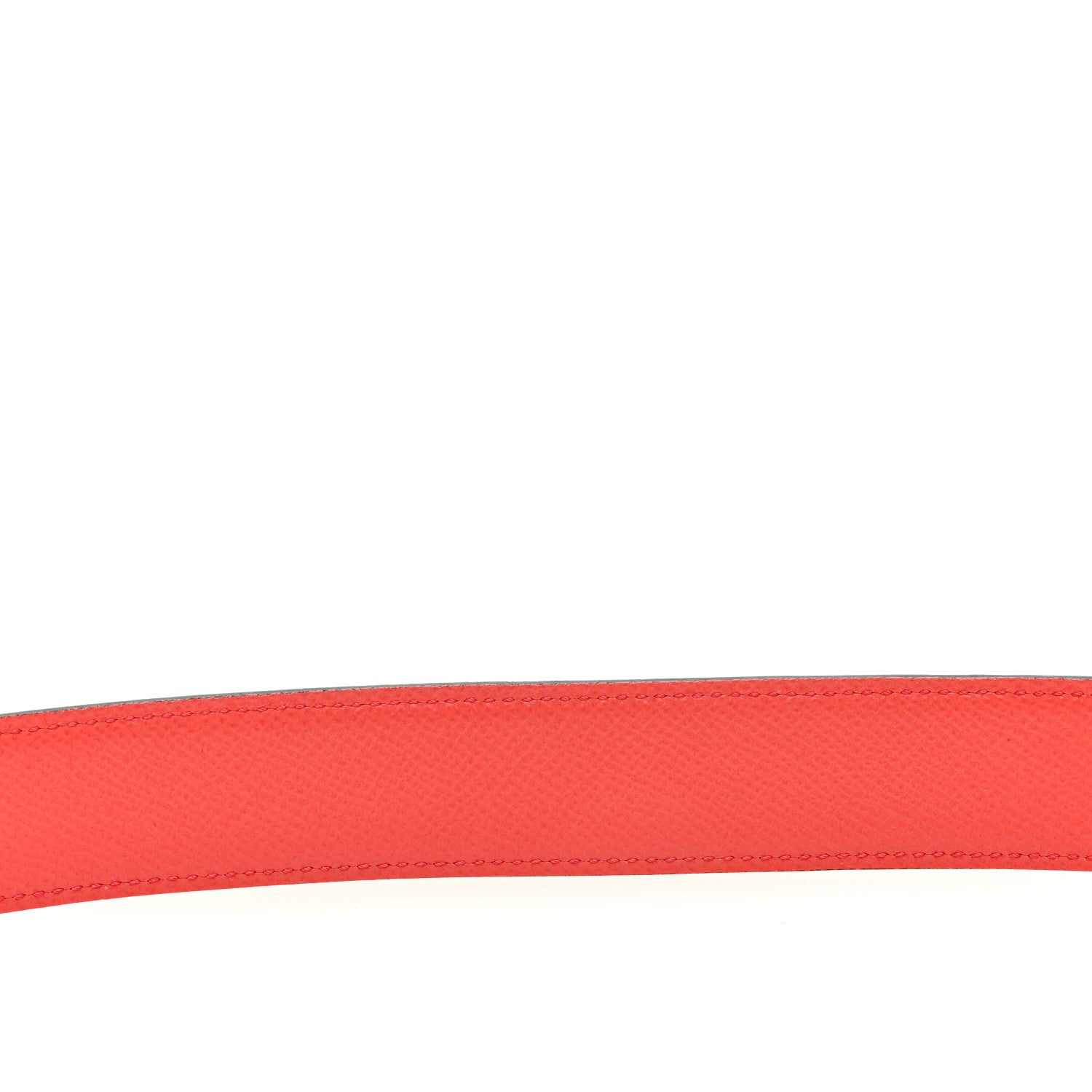 Hermes Swift Epsom 32mm Belt Strap 80 Vermilion Rose Jaipur 4 of 6