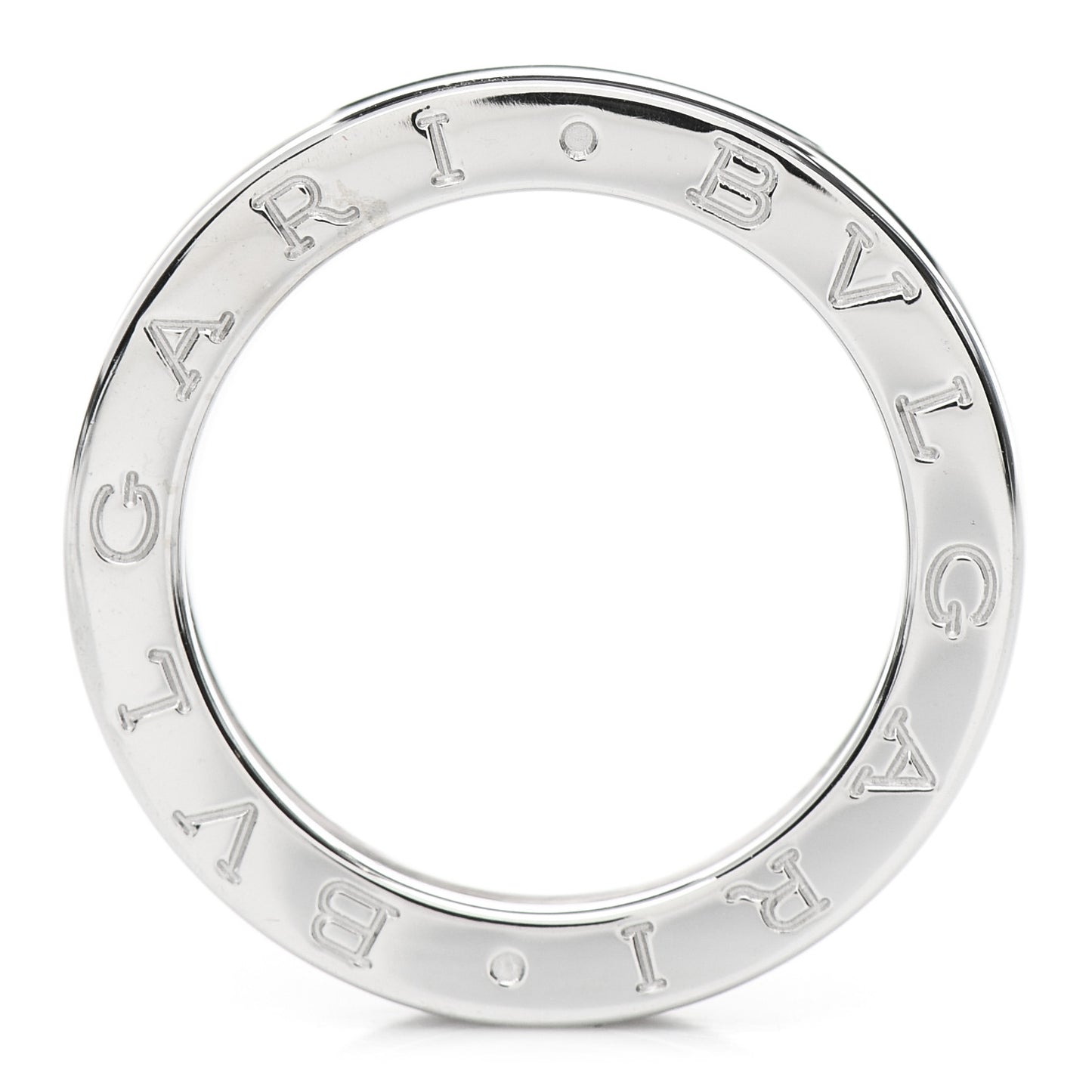 18K White Gold B.Zero1 One-Band Ring 52 6