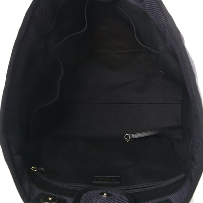 Chanel Canvas Medium Deauville Tote Black 4 of 9