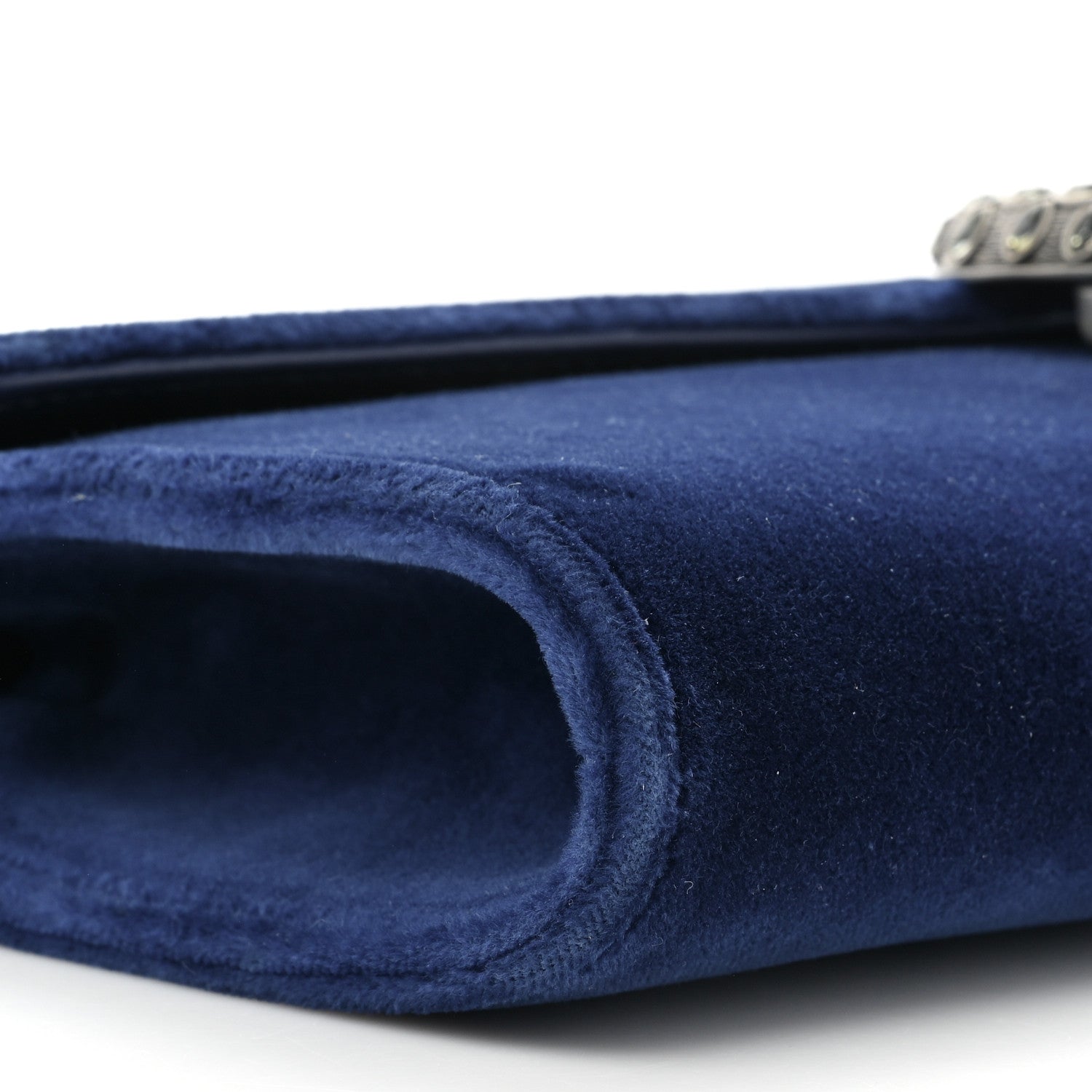Gucci Velvet Dionysus Clutch Cobalt 9 of 13