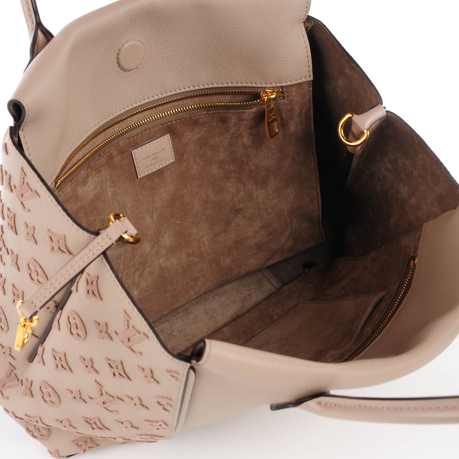 Louis Vuitton Veau Cachemire Tote W PM Galet 5 of 7