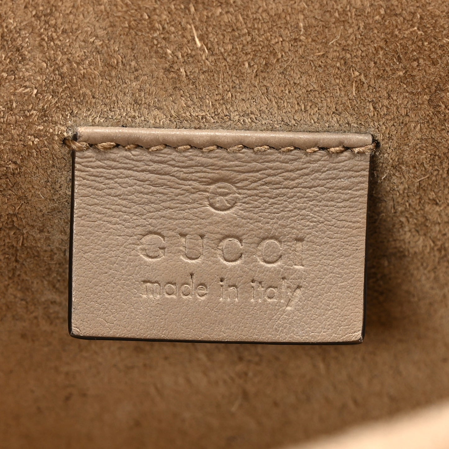 GG Supreme Monogram Mini Dionysus Shoulder Bag Taupe
