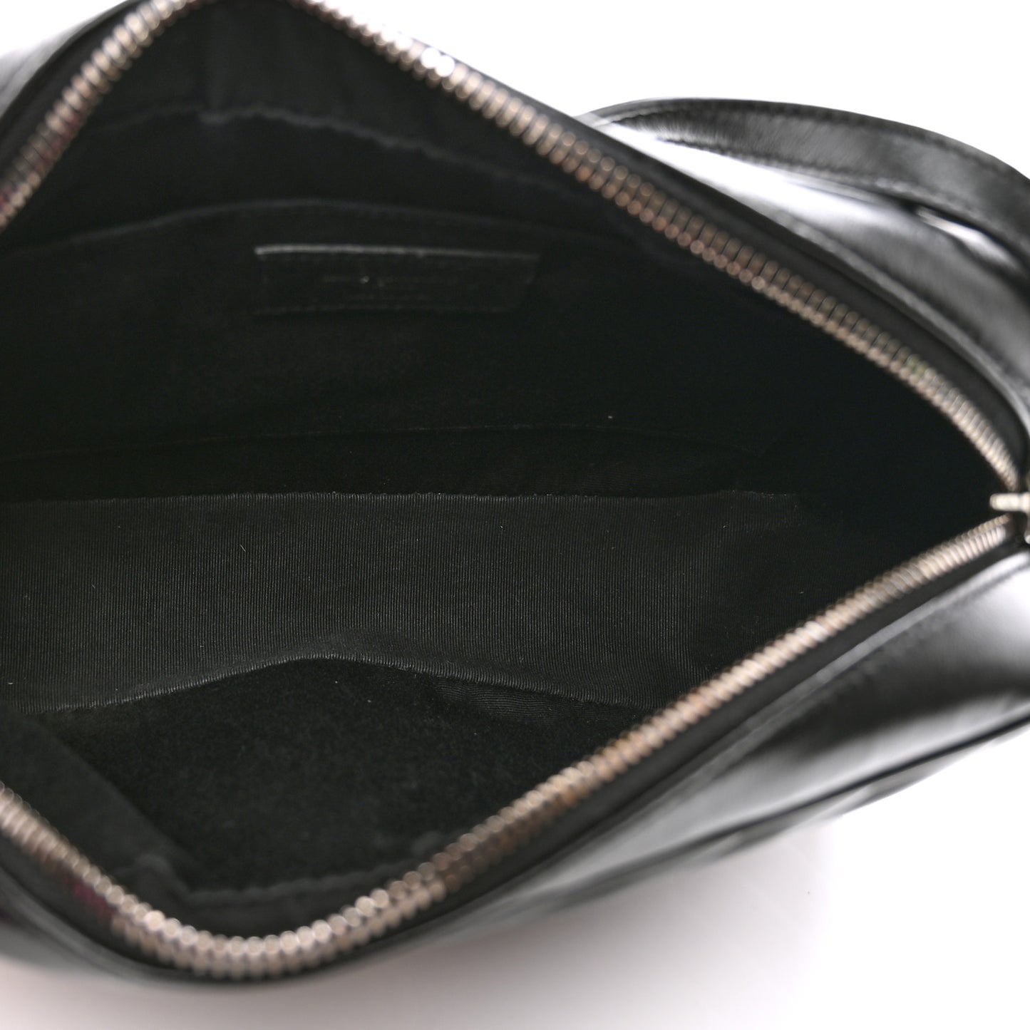 Calfskin Matelasse Monogram Lou Camera Bag Black
