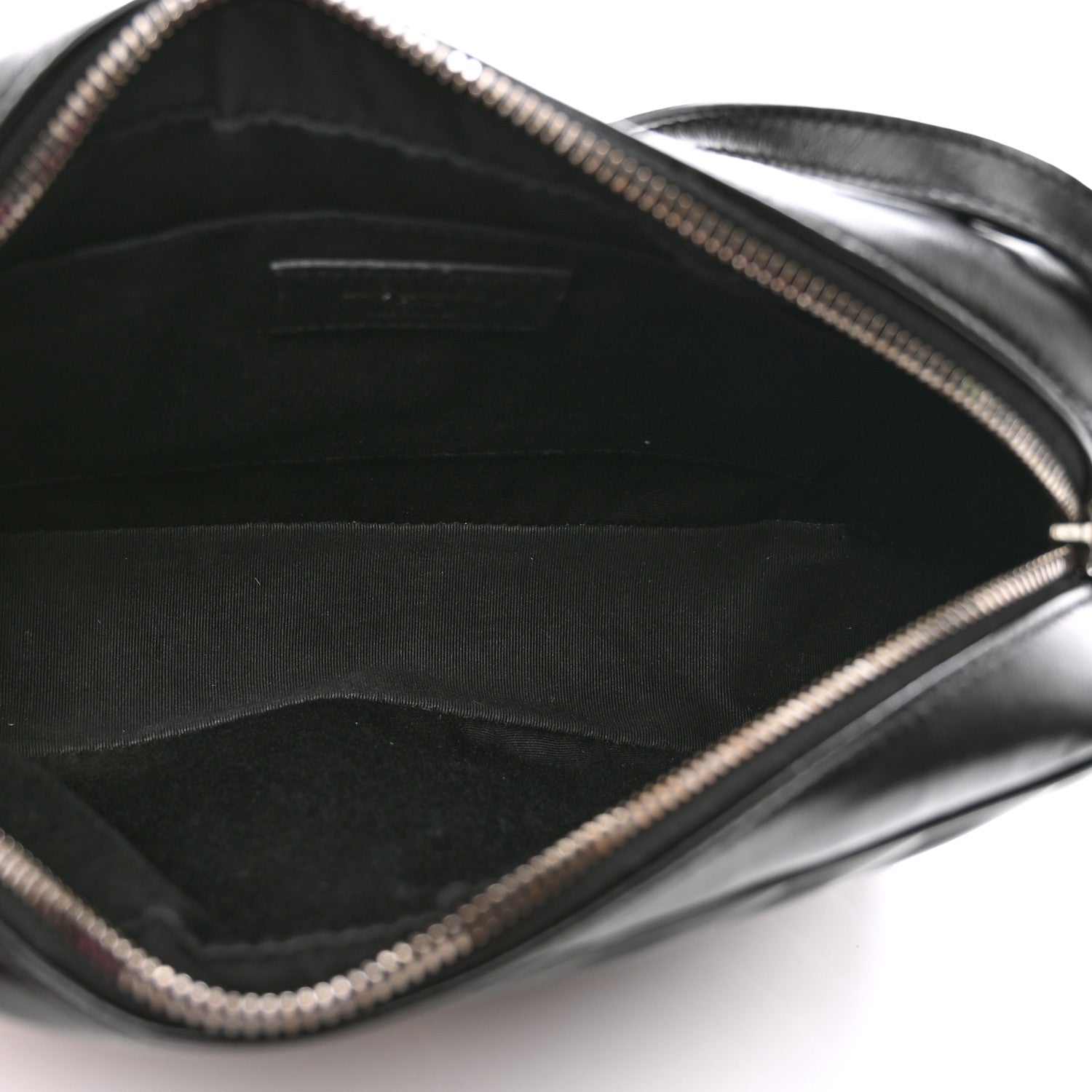 Saint Laurent Calfskin Matelasse Monogram Lou Camera Bag Black 5 of 13