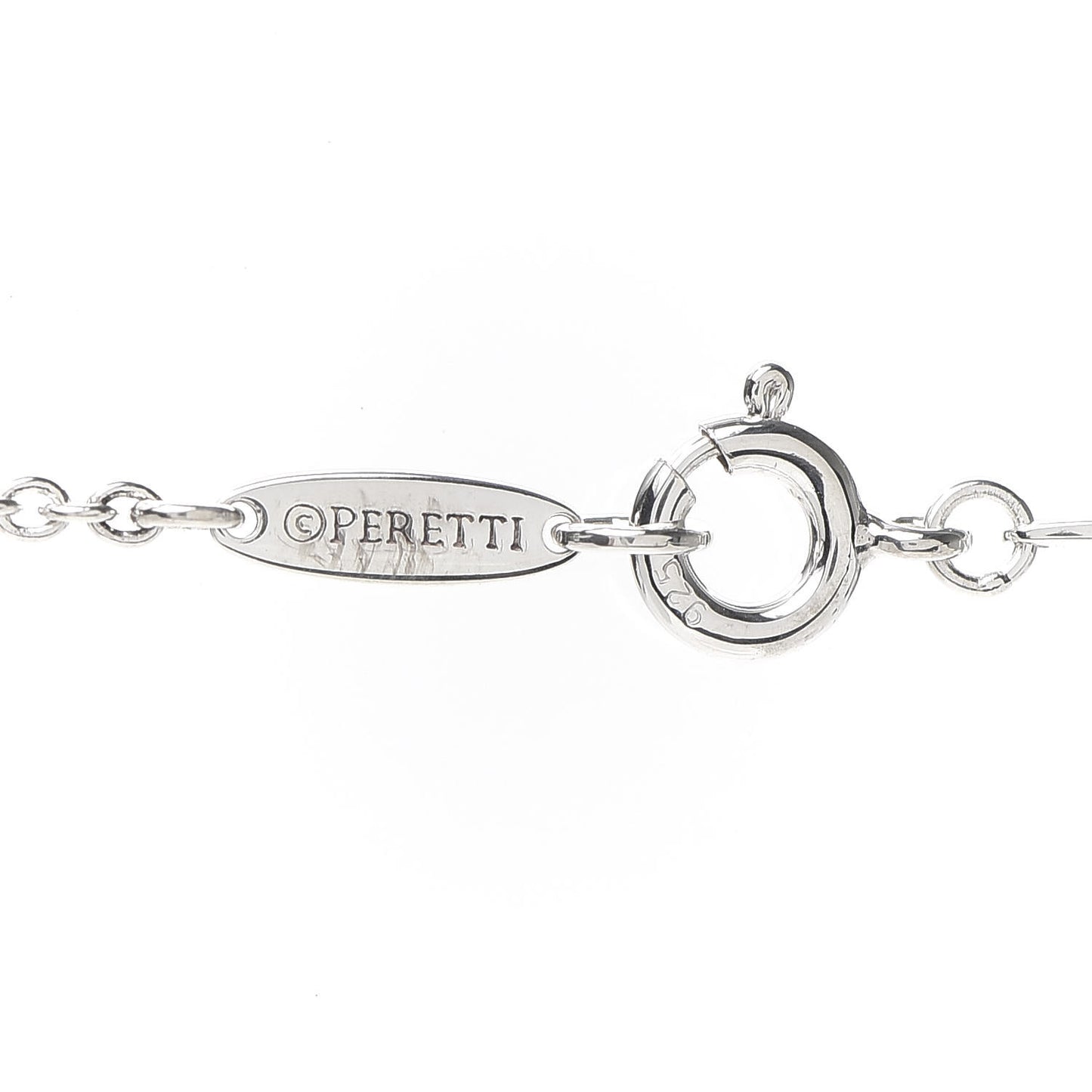 Sterling Silver Elsa Peretti Scorpion Pendant Necklace