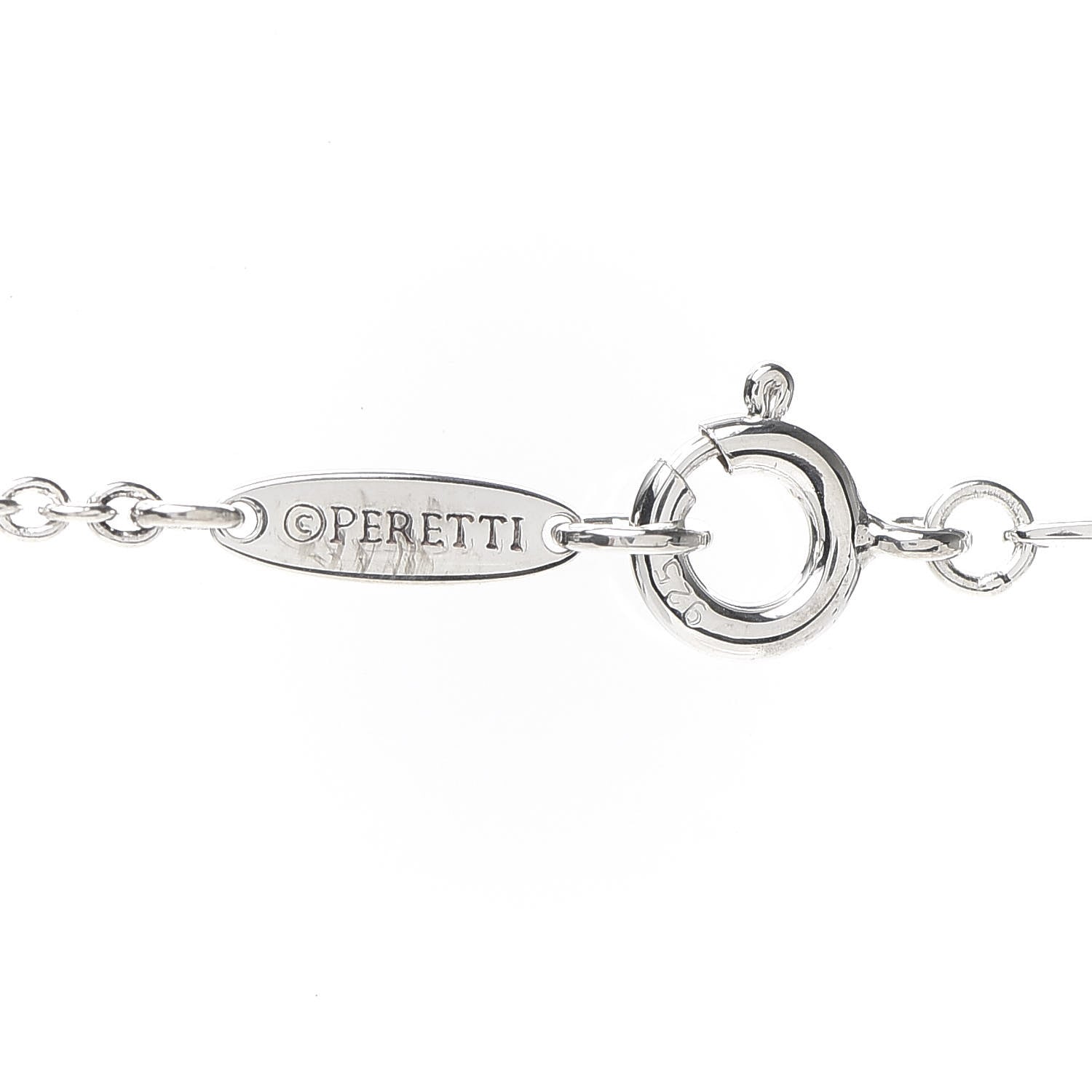 Tiffany Sterling Silver Elsa Peretti Scorpion Pendant Necklace 4 of 7