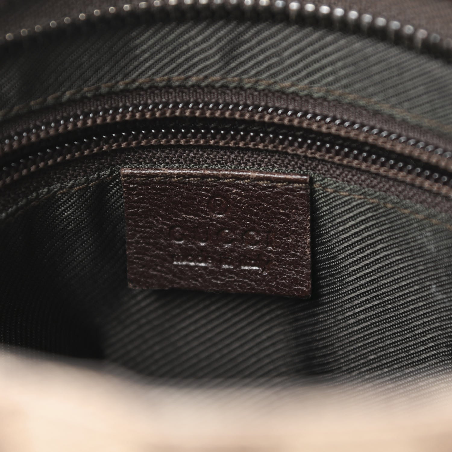Gucci Monogram Flat Messenger Bag Dark Brown 6 of 15