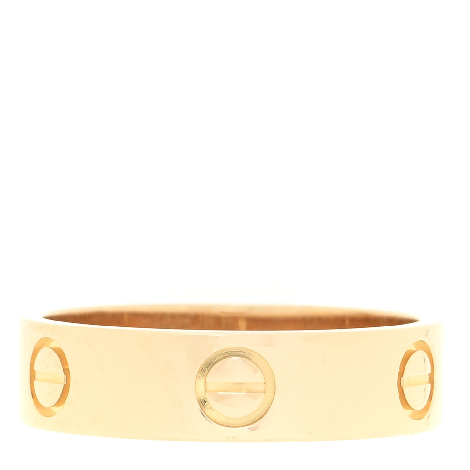 Cartier 18K Yellow Gold 5.5mm LOVE Ring 59 8.75 3 of 4