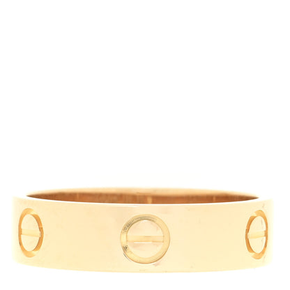 Cartier 18K Yellow Gold 5.5mm LOVE Ring 59 8.75 3 of 4