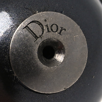 Christian Dior Mise En Dior Tribal Crystal Charm Earrings Black 4 of 4
