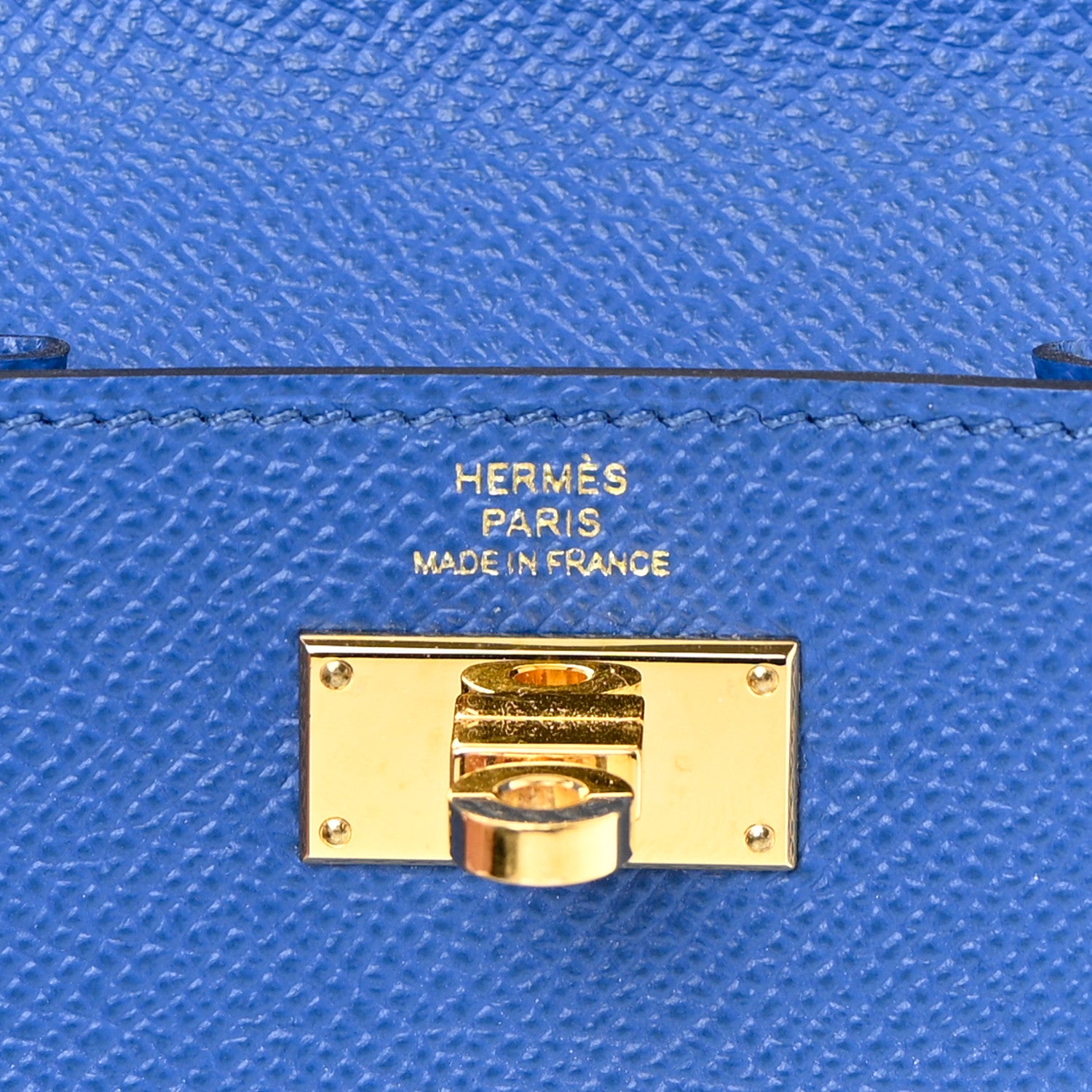 Hermes Epsom Kelly Pocket Compact Wallet Bleu Royal 6 of 8