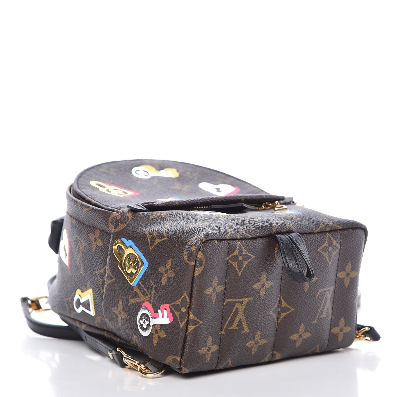 Louis Vuitton Monogram Love Lock Palm Springs Backpack Mini 4 of 9