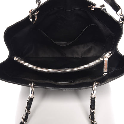 Chanel Caviar Quilted Grand Shopping Tote GST Black 5 of 11