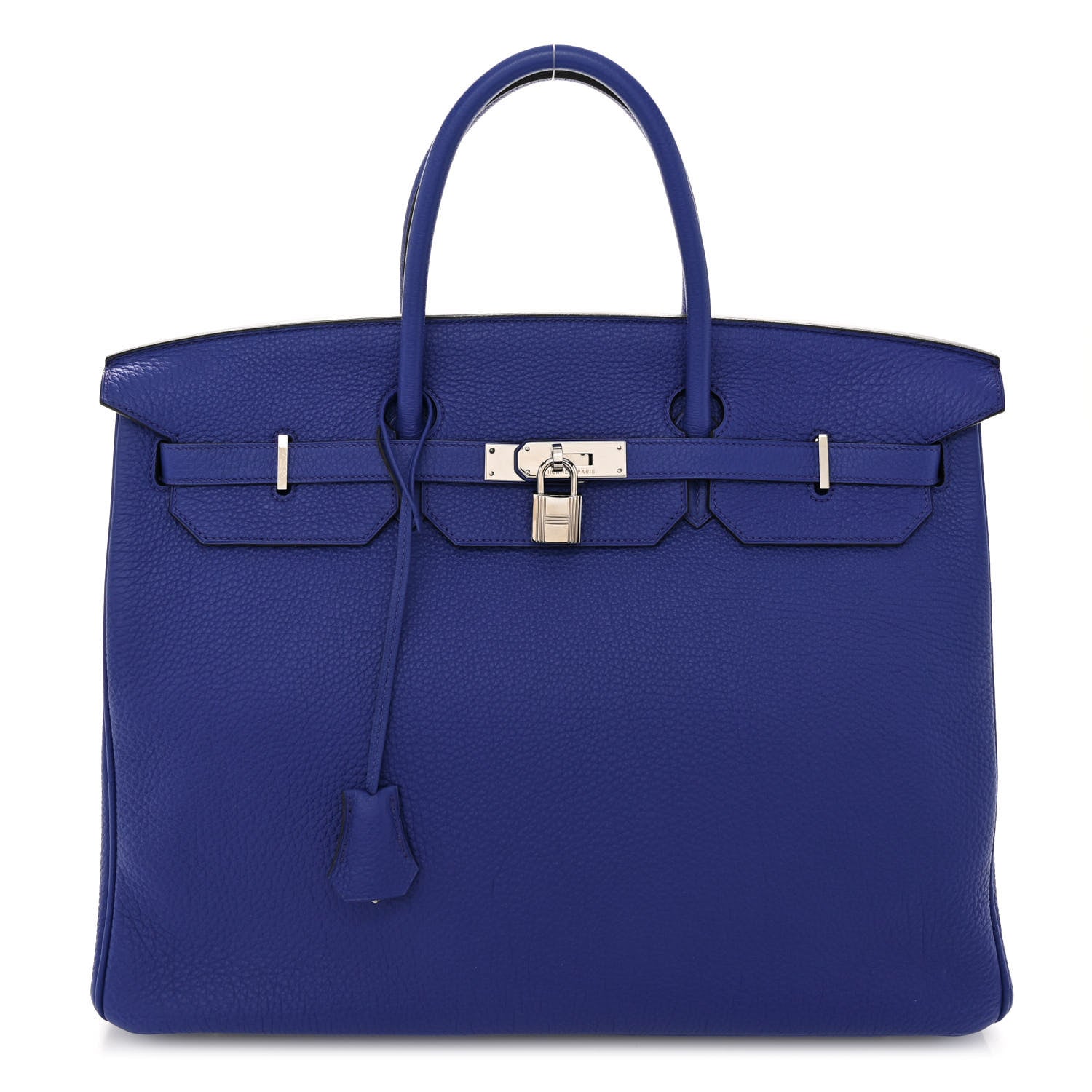 Hermes Togo Birkin 40 Bleu Electrique 1 of 10