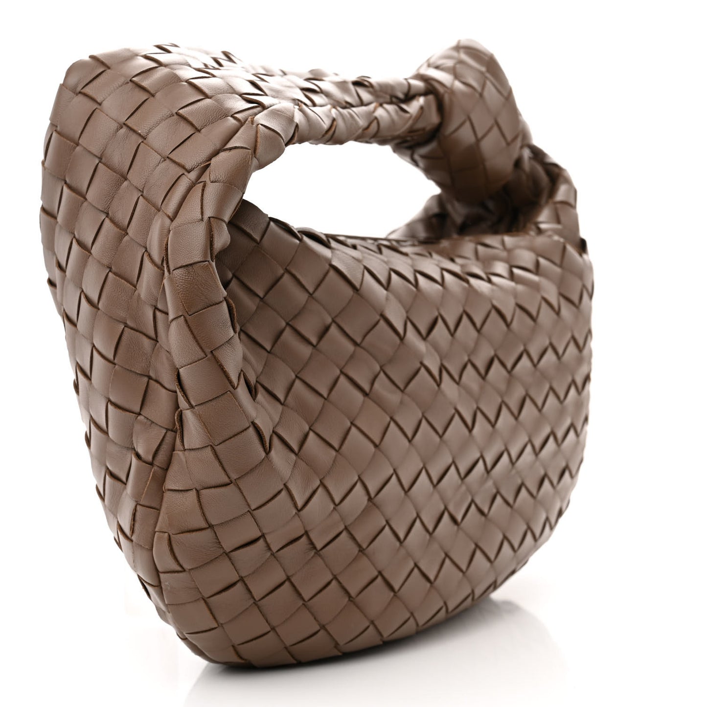 Nappa Intrecciato Teen Jodie Dark Taupe