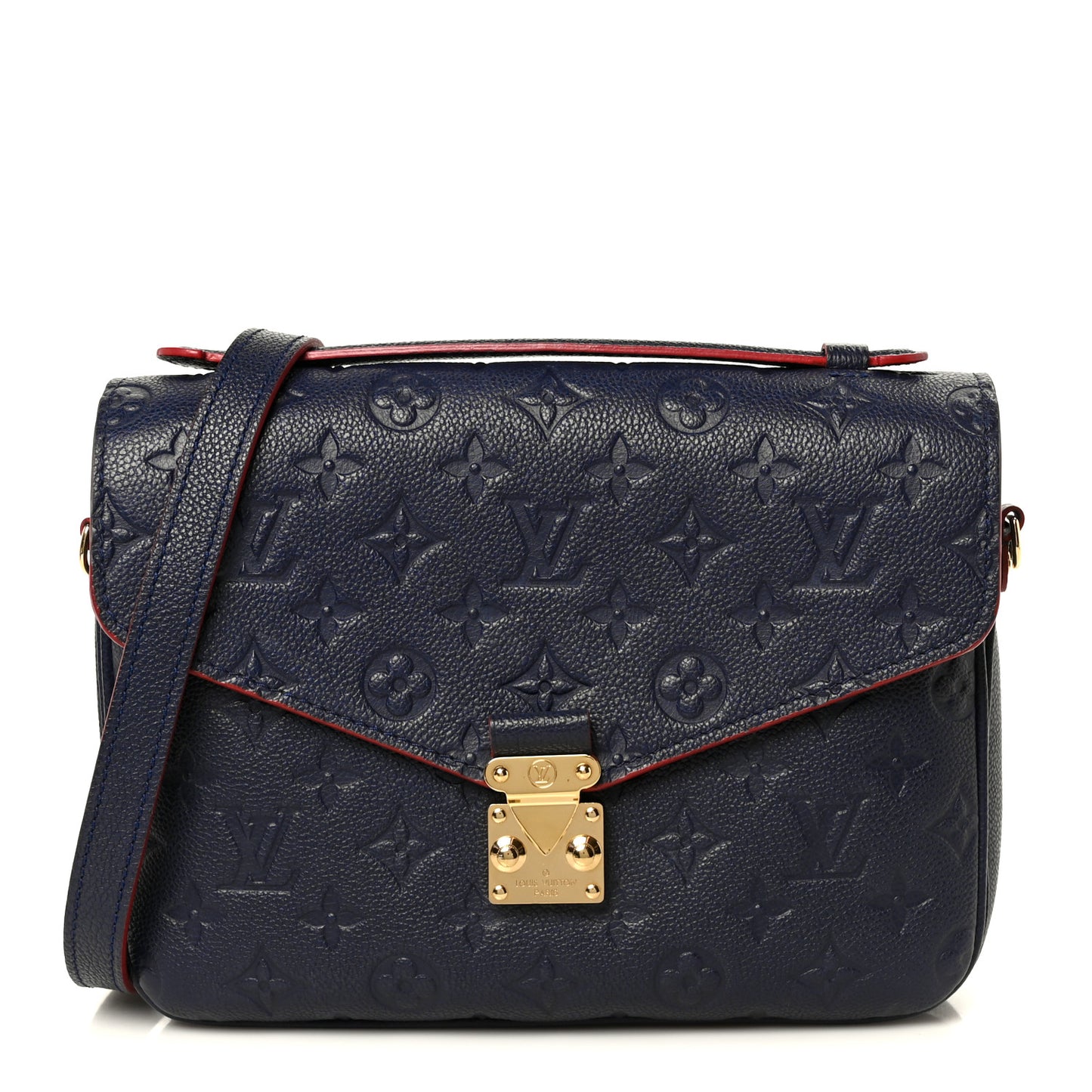 Empreinte Pochette Metis Marine Rouge