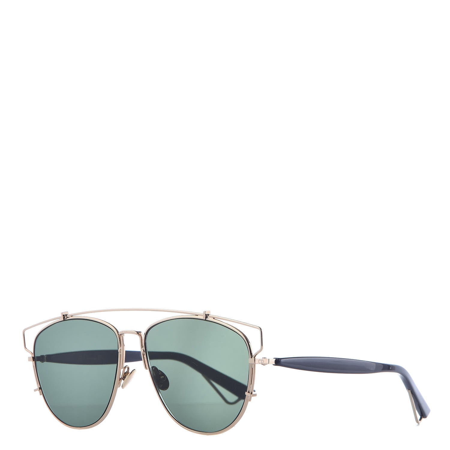 Christian Dior Technologic Sunglasses Gold 1 of 9