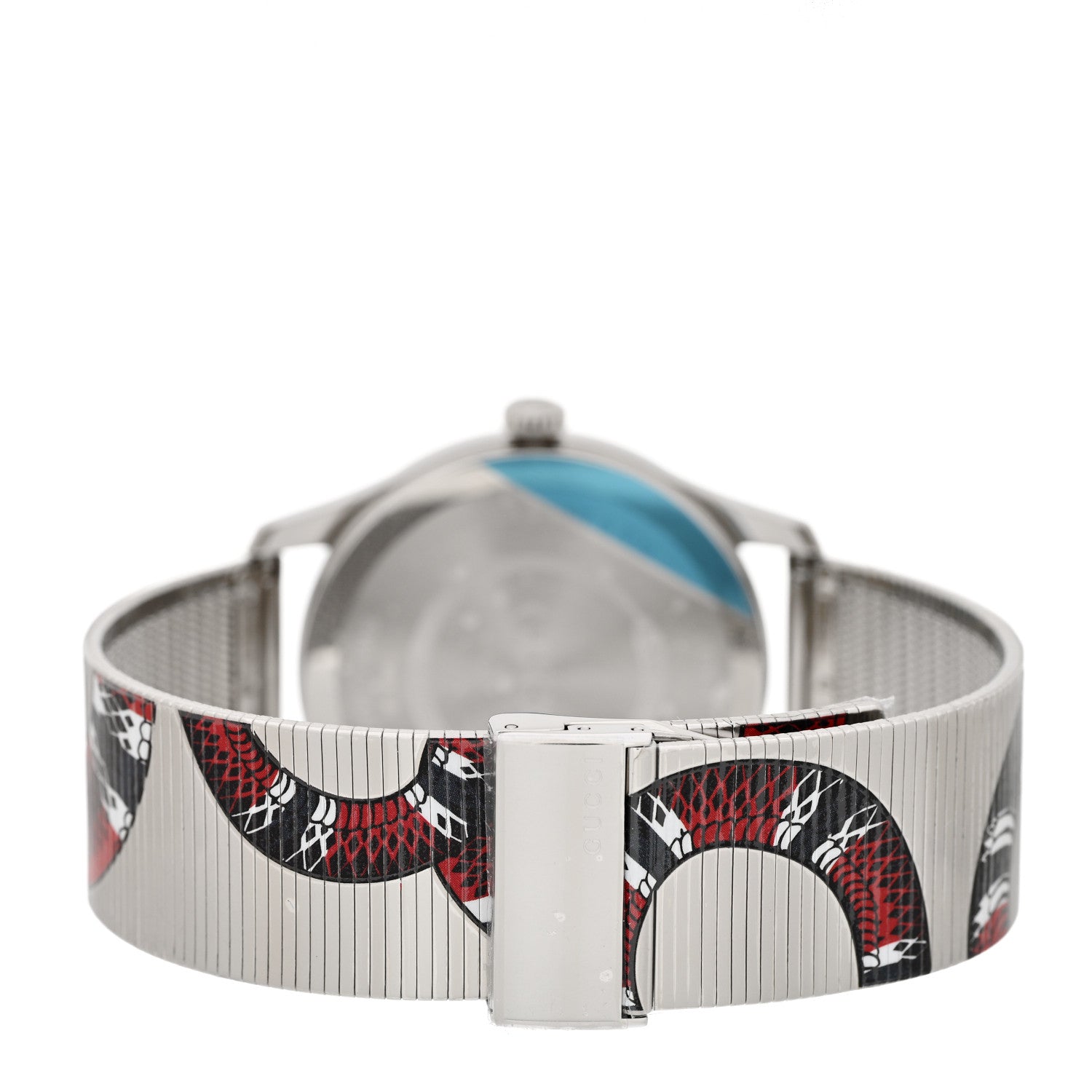 Gucci Stainless Steel 38mm Le Marche Des Merveilles Snake Quartz Watch 3 of 5
