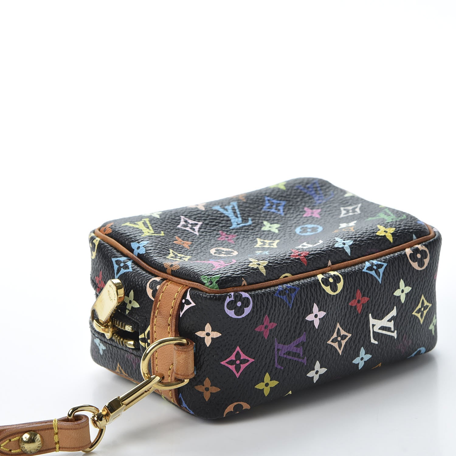 Louis Vuitton Monogram Multicolor Trousse Wapity Black 3 of 7