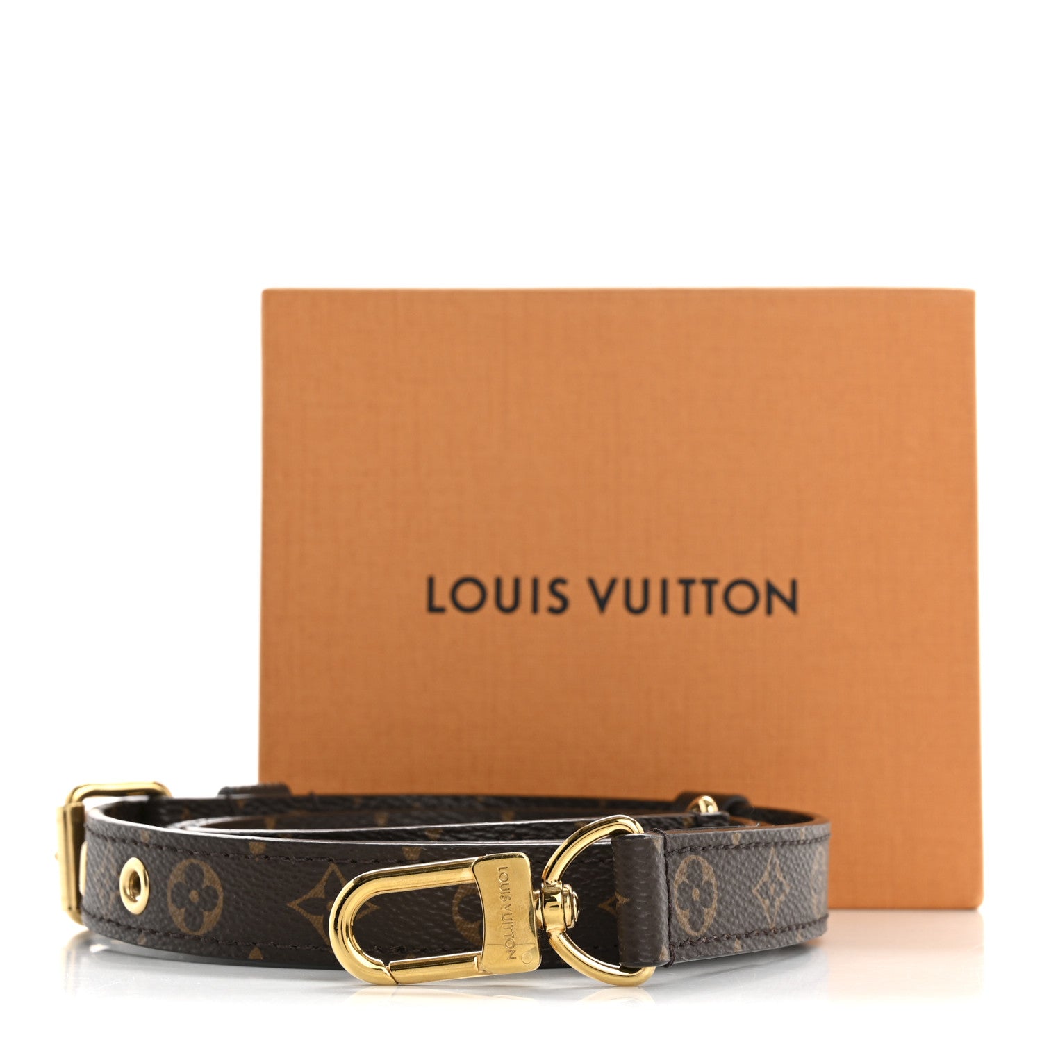 Louis Vuitton Monogram Bandouliere 20mm Adjustable Shoulder Strap 4 of 4