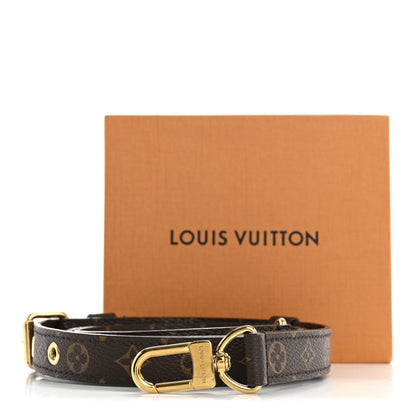 Louis Vuitton Monogram Bandouliere 20mm Adjustable Shoulder Strap 4 of 4