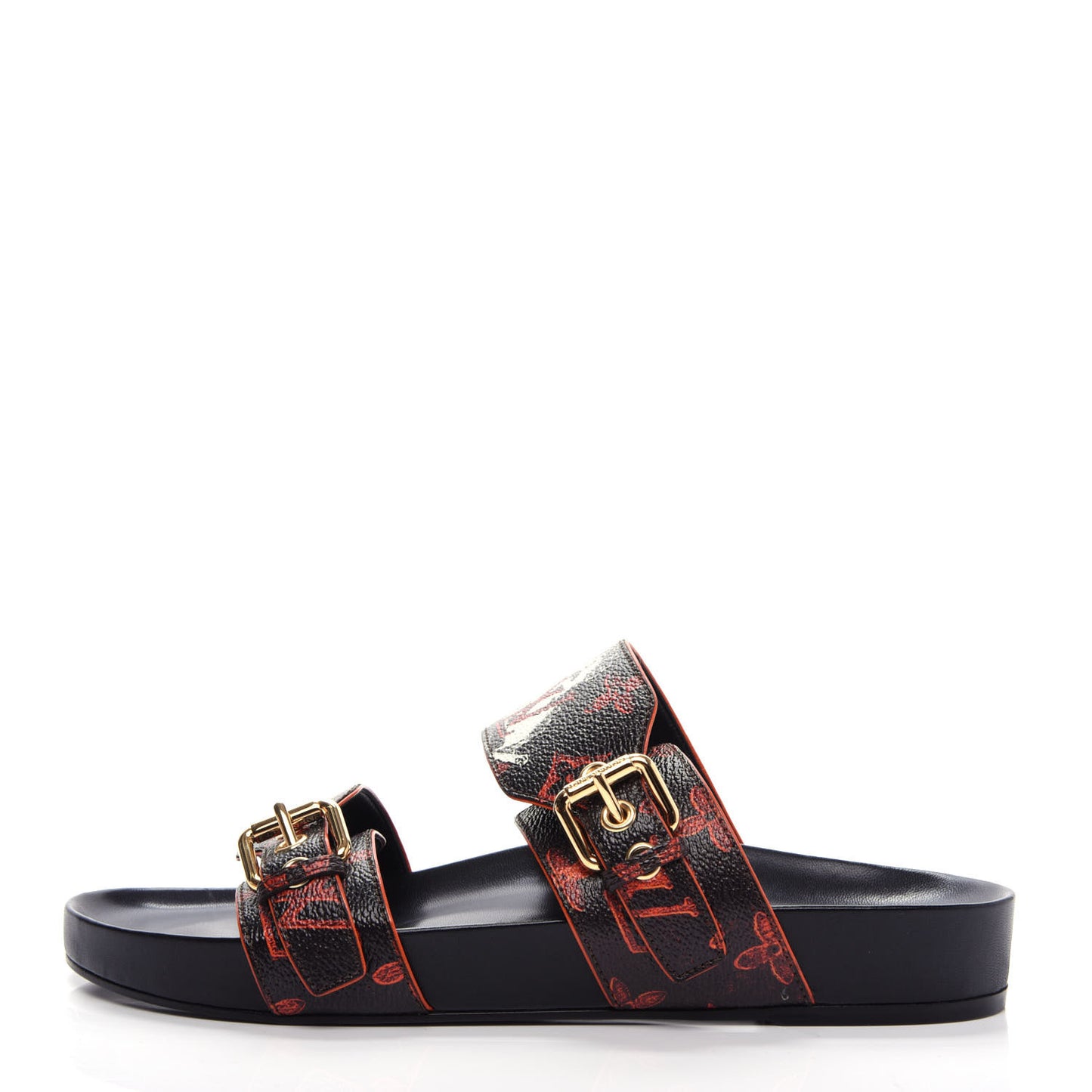 Catogram Bom Dia Flat Mule 40 Black Marron