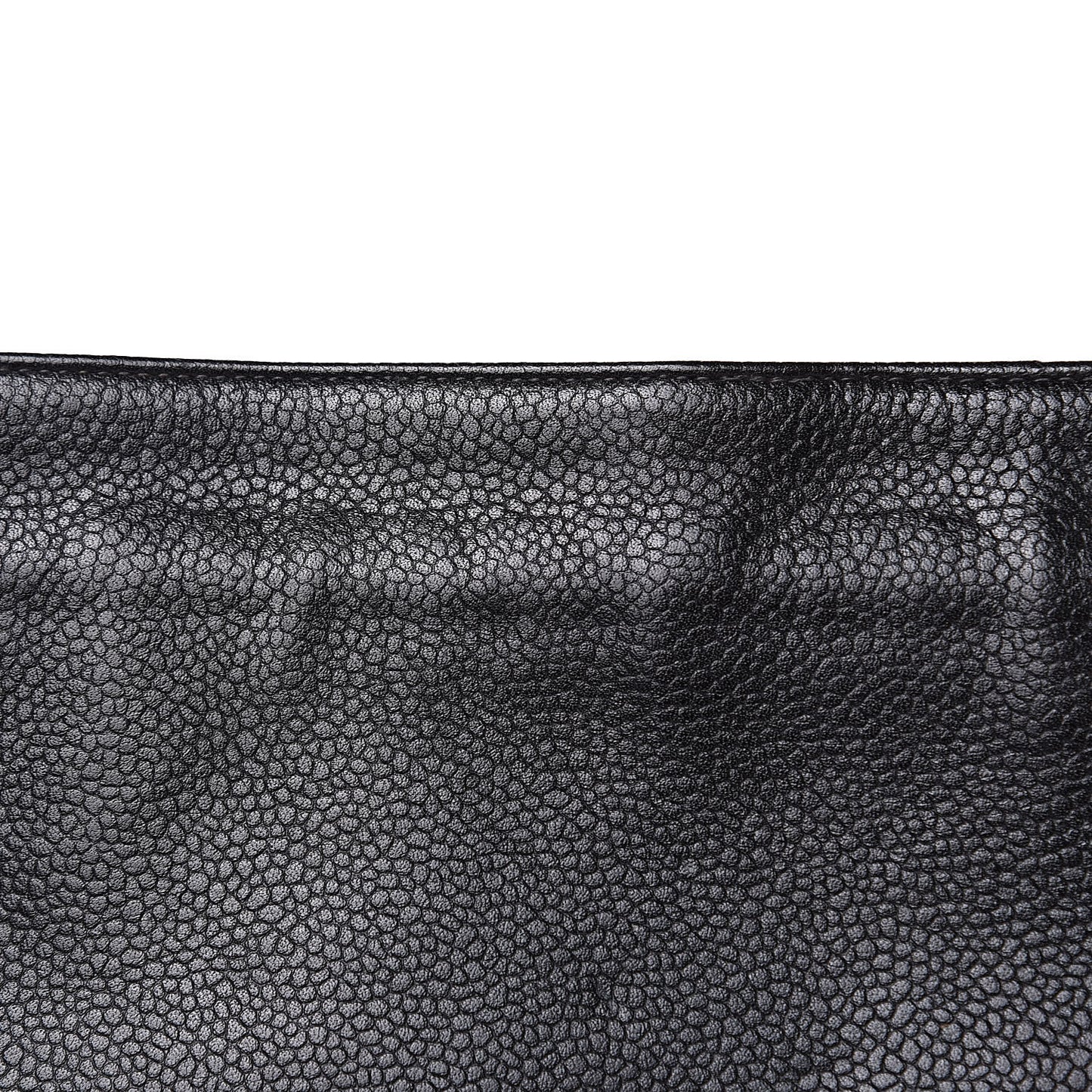 Caviar CC Shoulder Bag Black