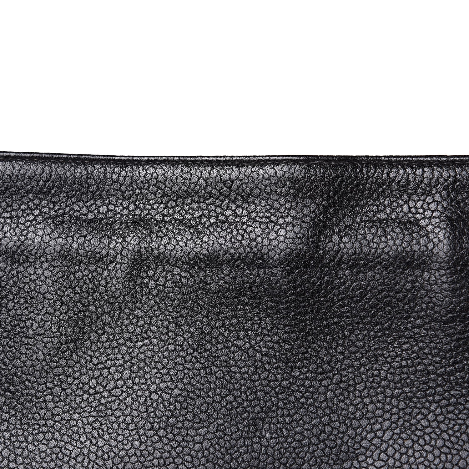 Chanel Caviar CC Shoulder Bag Black 10 of 13