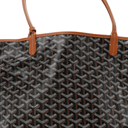 Goyard Goyardine Saint Louis GM Black Gold 9 of 11