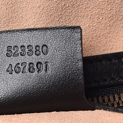Gucci Calfskin Matelasse Mens GG Marmont Belt Bag 100 40 Black 7 of 11
