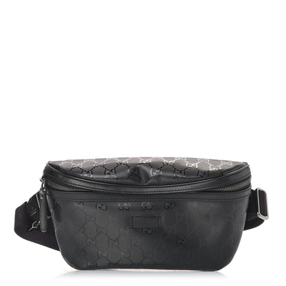 Gucci Imprime Monogram Belt Bag Black 1 of 9