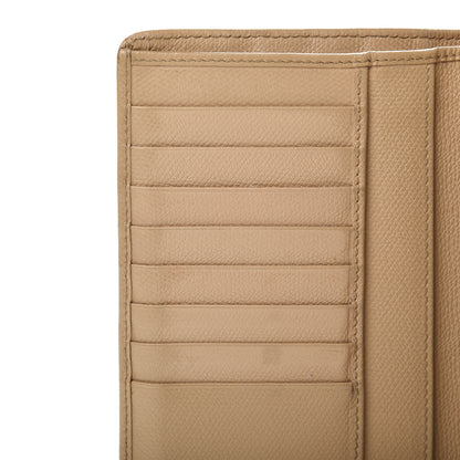 Chanel Grained Calfskin CC Button Yen Wallet Beige 9 of 16