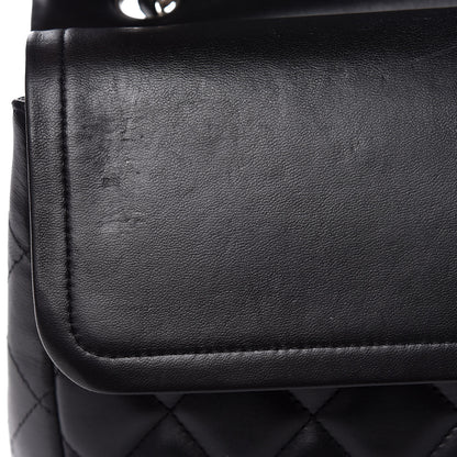 Chanel Lambskin Quilted Jumbo Double Flap Black 11 of 13
