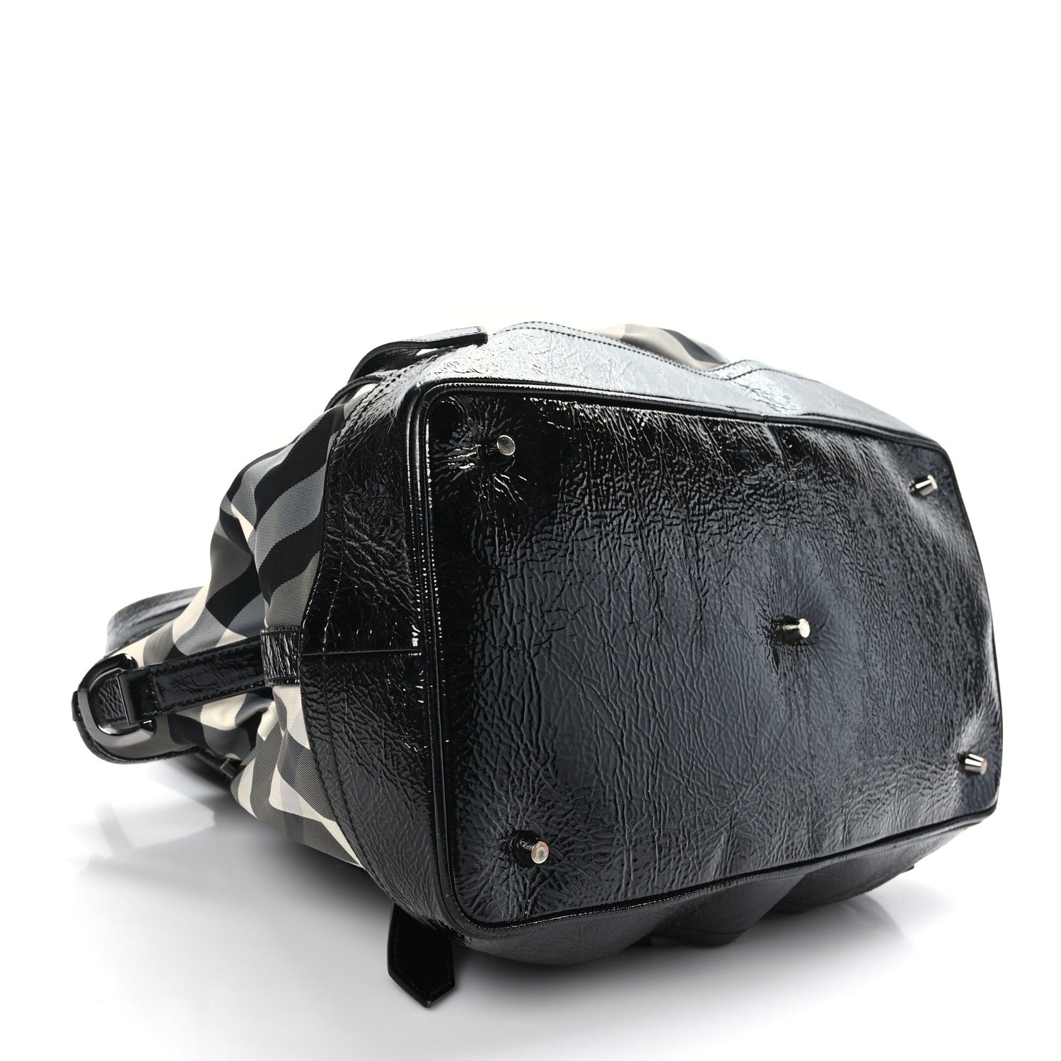 Burberry Nylon Beat Check Lowry Black 4 of 11