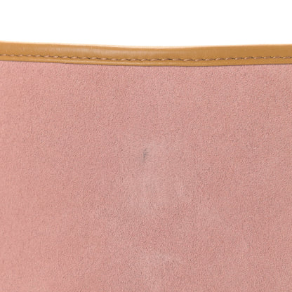 Gucci Suede Calfskin Bamboo Handle Jackie O Hobo Pink 12 of 13
