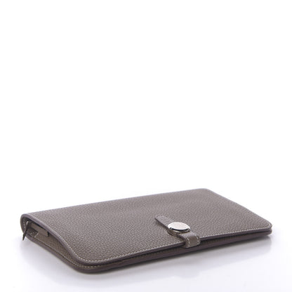 Hermes Togo Dogon Duo Wallet Etoupe 4 of 14