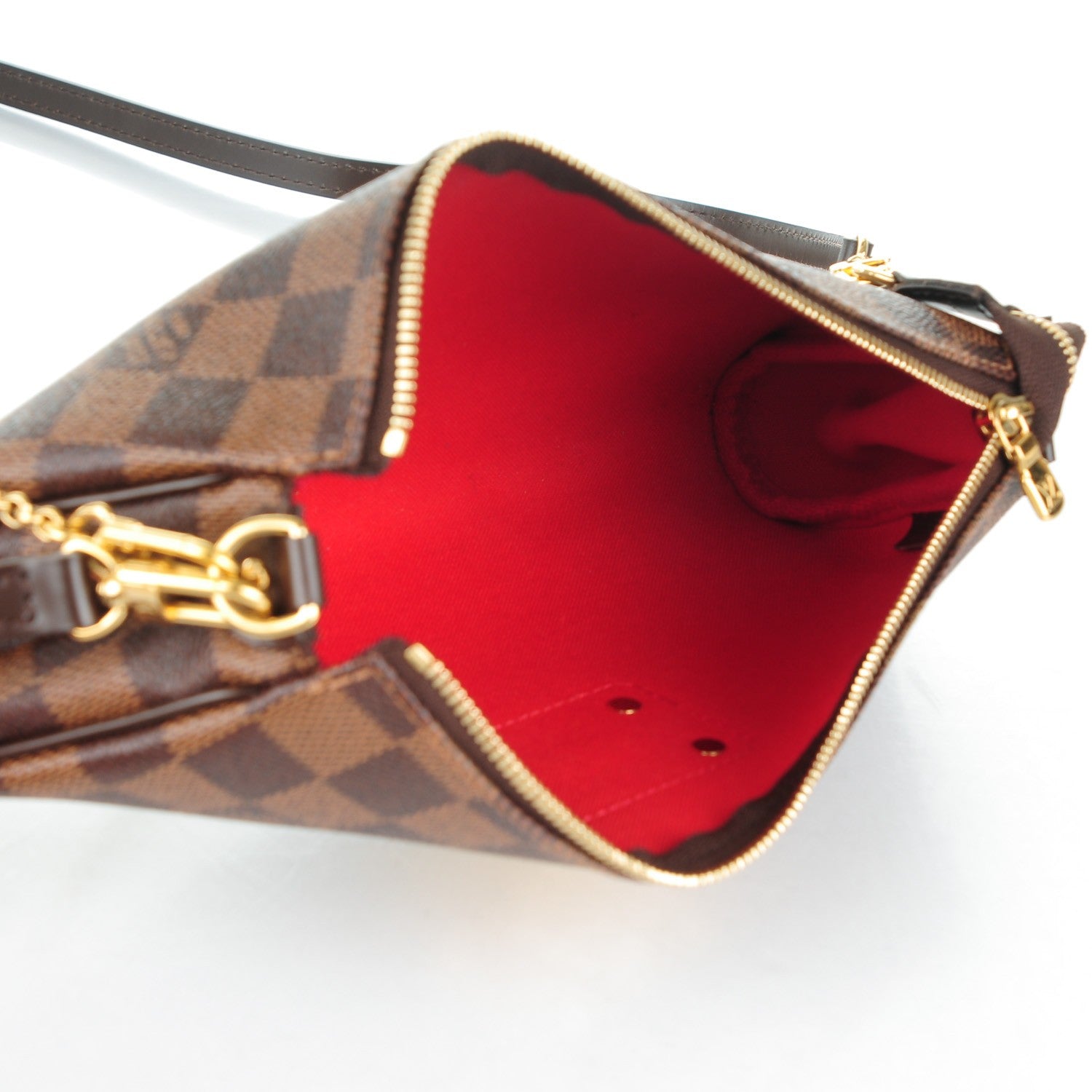 Louis Vuitton Damier Ebene Eva Clutch 5 of 8