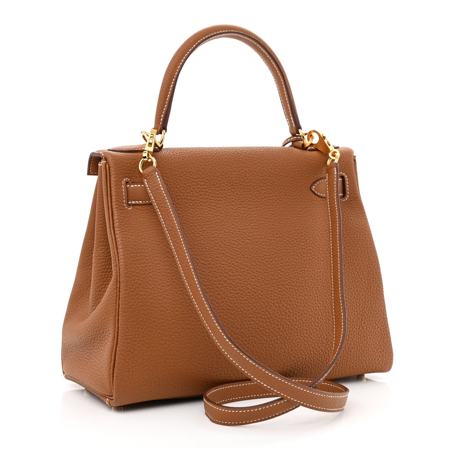 Hermes Togo Kelly Retourne 28 Gold 3 of 10