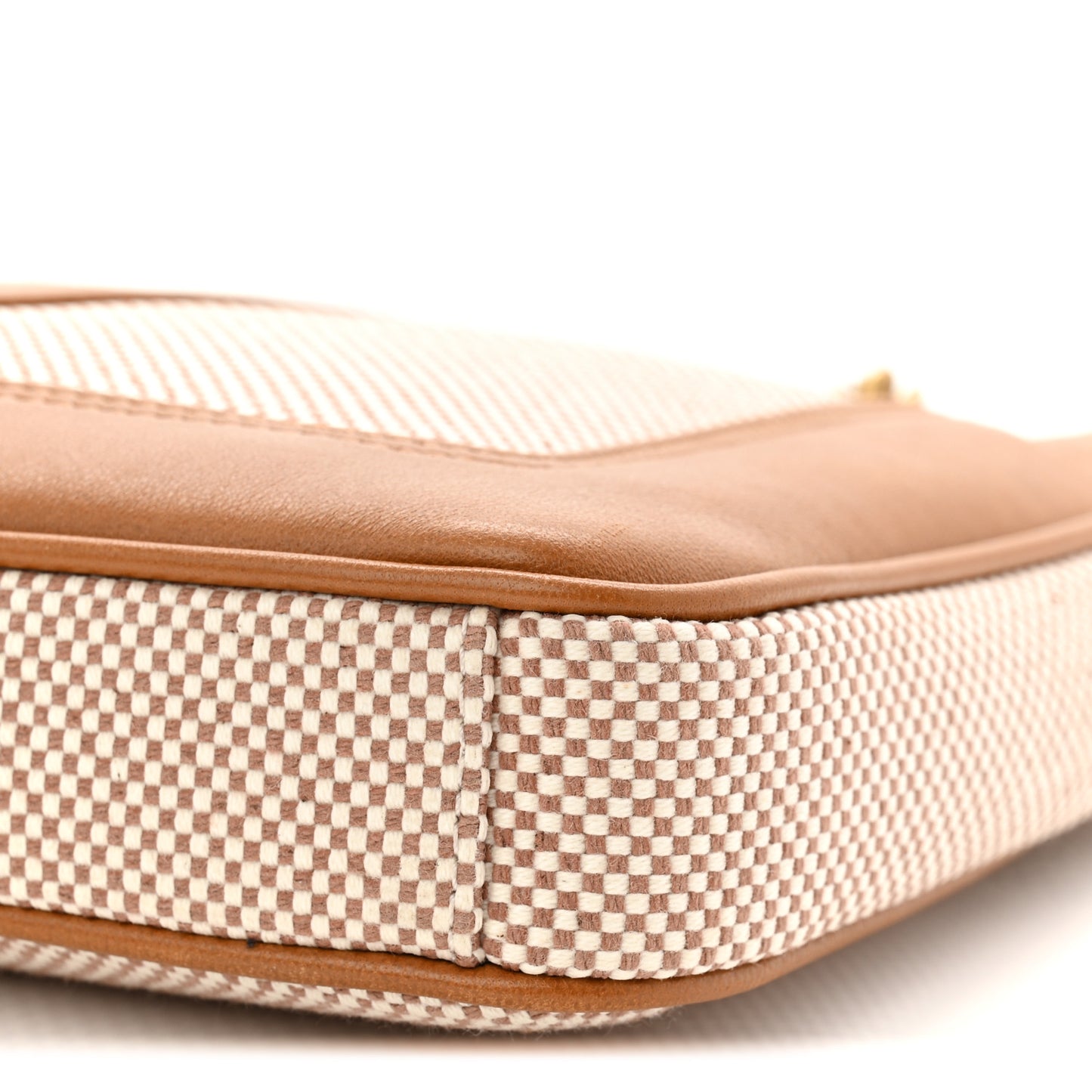 Nappa Canvas Small Viva Superstar Shopping Tote Natural Spice