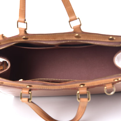 Louis Vuitton Vernis Brea MM Rose Velours 5 of 22