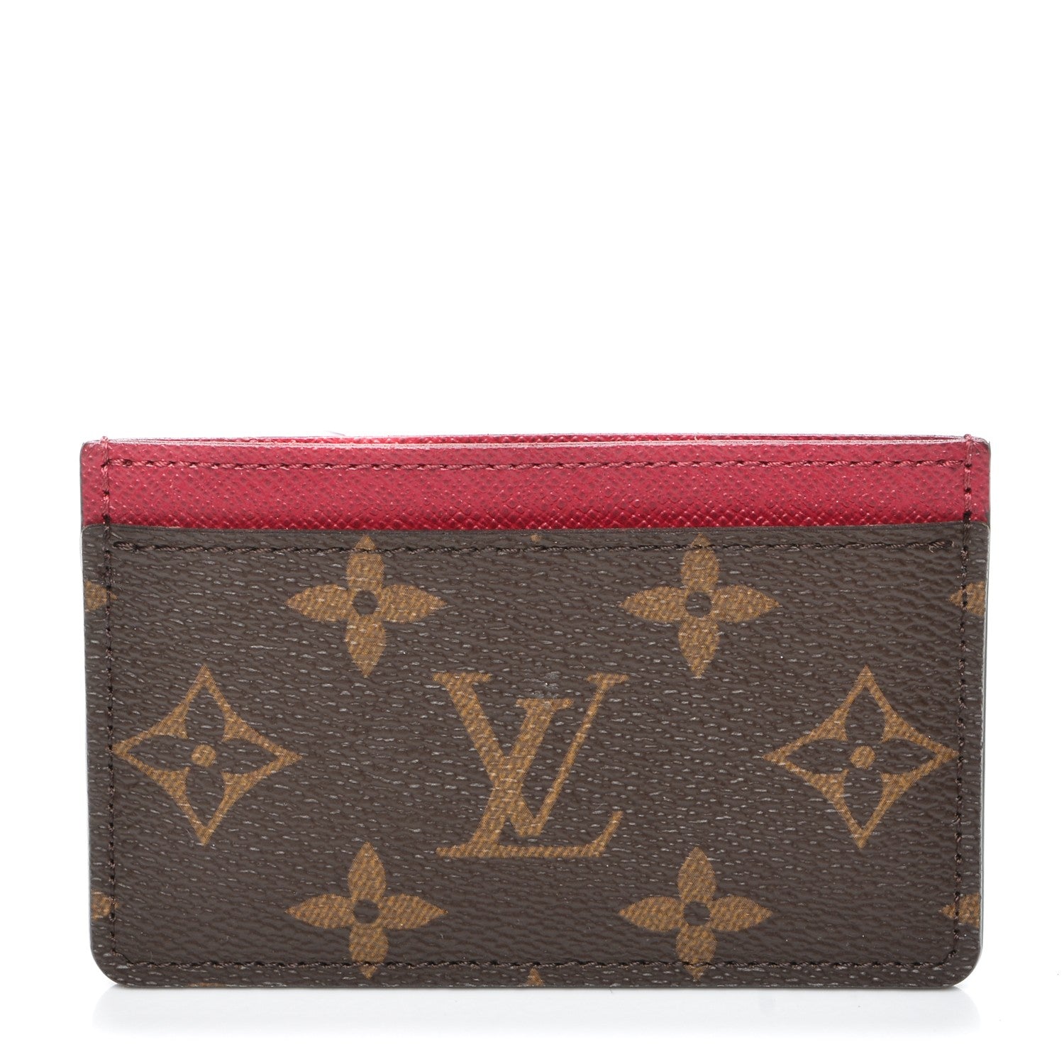 Louis Vuitton Monogram Card Holder Fuchsia 1 of 7